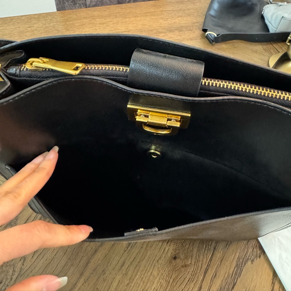 MANGO 🖤 Pocket Shopper Bag - Picture 4 of 12